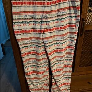 Wondershop Red & Green Holiday Print Men's Sleep Pants